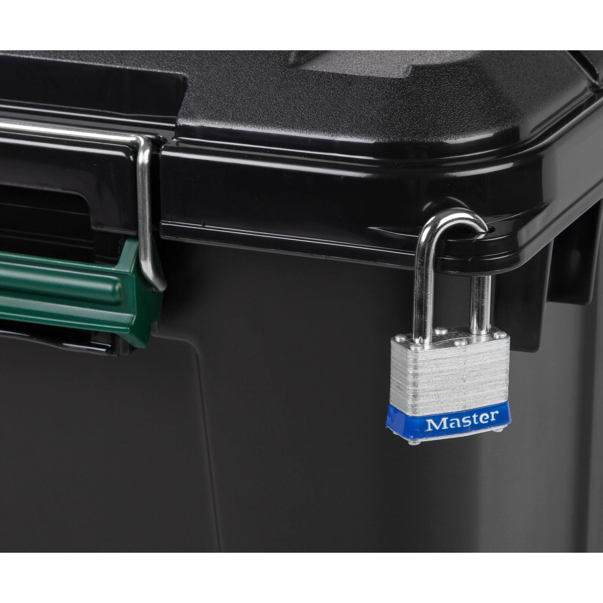 IRIS® Remington® 82qt. Black Store-It-All Utility Tote with Buckle Lid